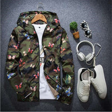 Load image into Gallery viewer, Butterfly printing Men Jacket
