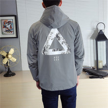 Load image into Gallery viewer, Windbreaker reflective jacket