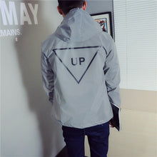 Load image into Gallery viewer, Windbreaker reflective jacket