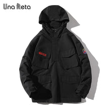 Load image into Gallery viewer, Una Recta Hip Hop  men Jacket