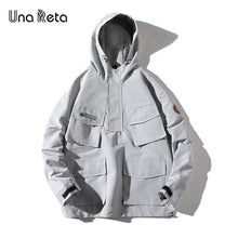 Load image into Gallery viewer, Una Recta Hip Hop  men Jacket