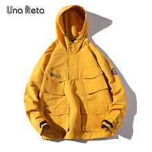 Load image into Gallery viewer, Una Recta Hip Hop  men Jacket