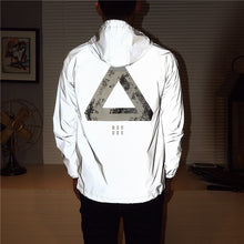 Load image into Gallery viewer, Windbreaker reflective jacket