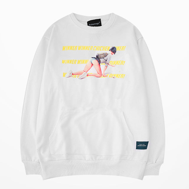 Print Solid Sweatshirts