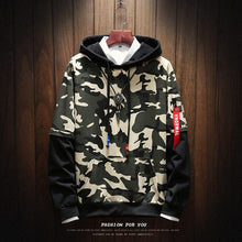 Load image into Gallery viewer, Men  camouflage Hoodies