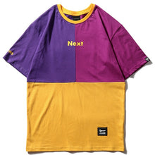Load image into Gallery viewer, Patchwork Print Men's Tee Shirts