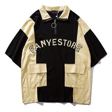 Load image into Gallery viewer, Patchwork Pockets T Shirt