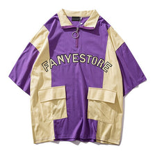 Load image into Gallery viewer, Patchwork Pockets T Shirt