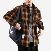 Load image into Gallery viewer, japanese style grid shirts