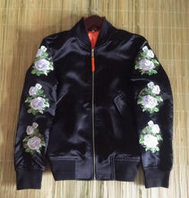 Load image into Gallery viewer, Men Fashion Flower embroidery Jacket