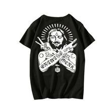 Load image into Gallery viewer, tattoo men's short-sleeved hip-hop couple t-shirt